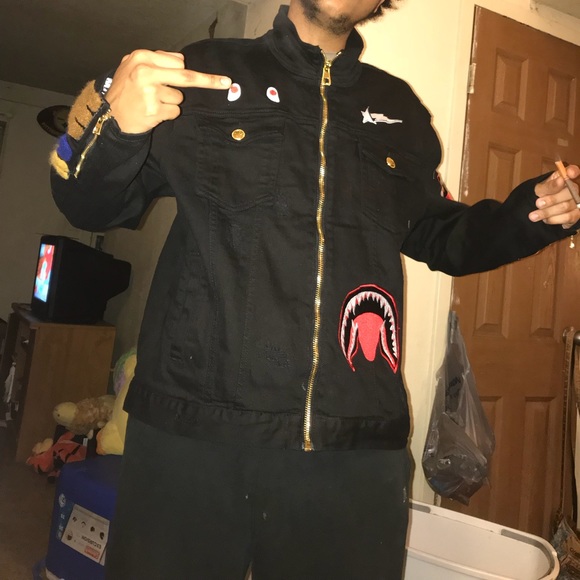 Bape x makobi bomber jacket - Picture 2 of 2